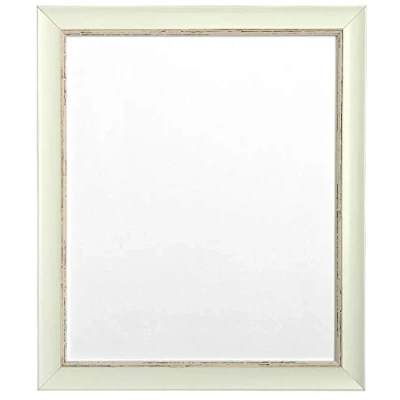 Image of FRAMES BY POST Nordic Distressed Picture Photo Frame, Recycled Plastic, White, 45 x 30 cm