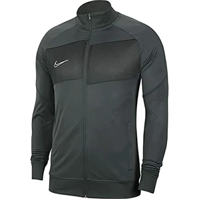 Image of Nike Boy&#039;s Academy Pro Sweatshirt with Zip, Anthracite/Black/White, S