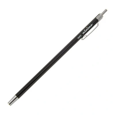 Image of Ohto Minimo Ball Point Pen In Card Case Black