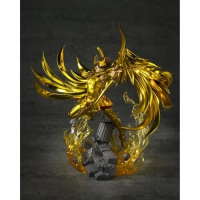 Image of TAMASHII NATIONS Saint Seiya Sagittarius Seiya, Bandai Spirits FiguartsZERO Touche Métallique Collectible Figure