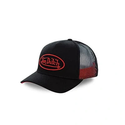 Image of Men&#039;s &amp; Women&#039;s Cotton Trucker Cap, Comfortable, Multi Sport and Soft, Black, One Size