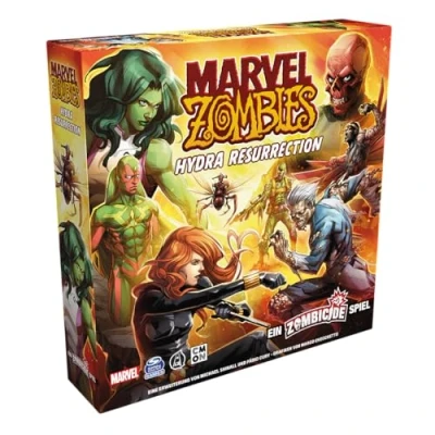Image of CMON, Marvel Zombies: Hydra Resurrection A Zombicide Game, Expansion, Connoisseur Dungeon Crawler, 1 6 Players, From 14+ Years, 60 Minutes, German, Multicoloured, Colourful