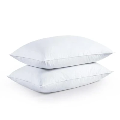 Image of Egypto Extra Plush Duck Feather &amp; Down Pillows (Pair) 85% 15%