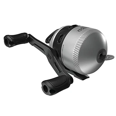 Image of Zebco 33 Spincast Fishing Reel, Quickset Anti Reverse with Bite Alert, Smooth Dial Adjustable Drag, Powerful All Metal Gears a Lightweight Graphite Frame, Black