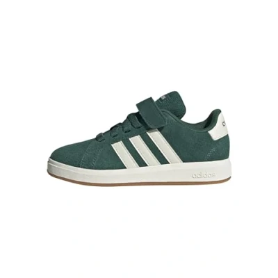 Image of adidas Grand Court 00s Shoes Children, Collegiate Green/Off White/Gum, 11.5 UK Child