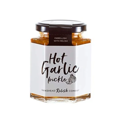 Image of Hawkshead Relish Hot Garlic Pickle 195g