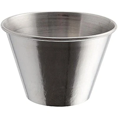 Image of Genware NEV RAMST4 Ramekin, Stainless Steel, 4 oz.