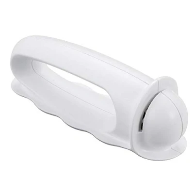 Image of Kai PRO Serrated Knife Sharpener, Kitchen Sharpener for and Reversed Scallop Blades, Easy Grip Handle, Non Slip Base, Sharpeners Knives White