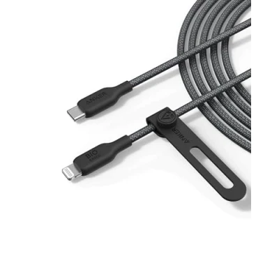 Image of Anker USB C to Lightning Cable, 541 Bio Nylon Cable (Phantom Black, 10ft), MFi Certified, Fast Charging for iPhone 14 Plus Pro Max 13 12 11 X XS XR (Charger Not Included)