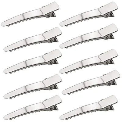 Image of TRIXES Alligator Hair Clips X 50 Crocodile grips 45mm Ideal for Crafts and Other Accessories