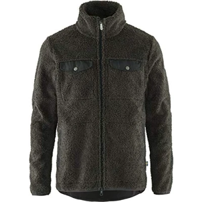 Image of Fjallraven Greenland Pile Fleece M Sweatshirt Dark Grey, XXL