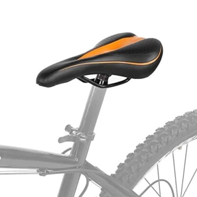 Image of DEWIN Comfortable Exercise Bike Seat, Cushion Saddle Soft Seat Bicycle Accessory for Indoor Cycling, Spinning, Touring, Road and Mountain Bikes