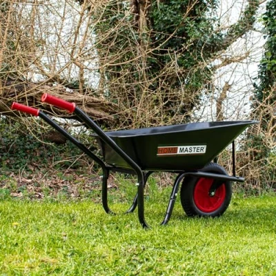 Image of Home Master Plastic Wheelbarrow (Alloy Steel)