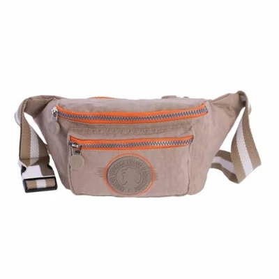 Image of CORONEL TAPIOCCA Bum Bag Fashion Women&#039;s Waterproof Belt Outdoor Waist Alda, Beige, Riñonera, Chest Pocket
