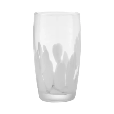 Image of Denby Contemporary Marbled White Large Tumbler Set Of 2