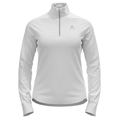 Image of Odlo Women Long sleeved shirt with half zipper BERRA, white, XL