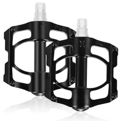 Image of Bicycle Pedals Aluminium Alloy Mountain Bike with Removable Non Slip Studs