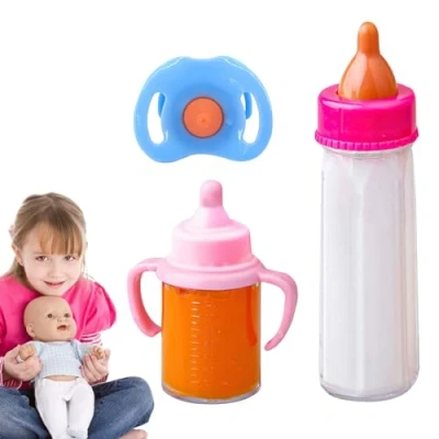 Image of Magic Bottle Feeding Toy, Strange Magicc Tricks Milk Bottle, Liquid Disappearing Gimmicks Accessories