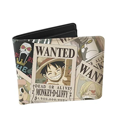 Image of ABYstyle One Piece Wanted Vinyl Wallet