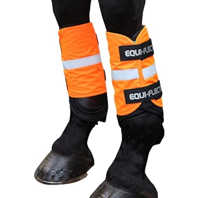 Image of Shires Equi Flector Wraps Orange