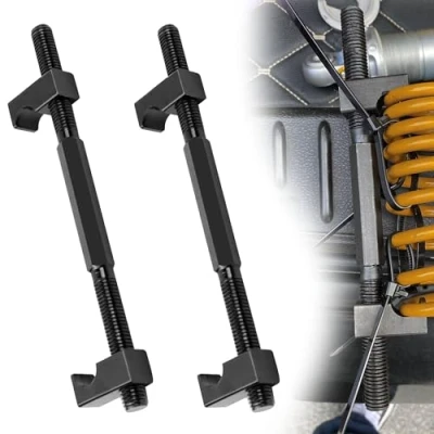 Image of momgyaamz Spring Compressor Motorcycle, Shock Absorber Tool, Universal Special Tool for Heavy, Tuning, Lowering Brake, Coil and Suspension Strut, 225