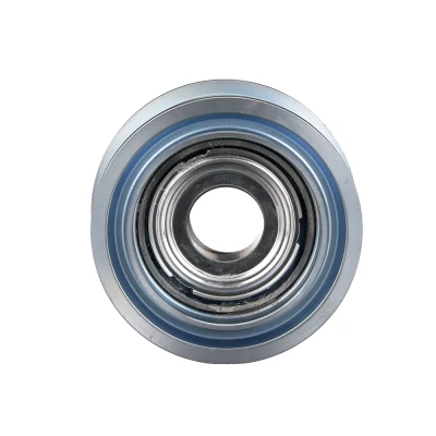 Image of 059903341AH, 059903341R Idler Pulley GATES T36837 with grooves VOLKSWAGEN: Amarok Pickup, AUDI: Q7