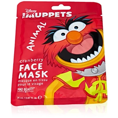Image of Mad Beauty Disney Muppets Face Mask Animal, White, 8153298