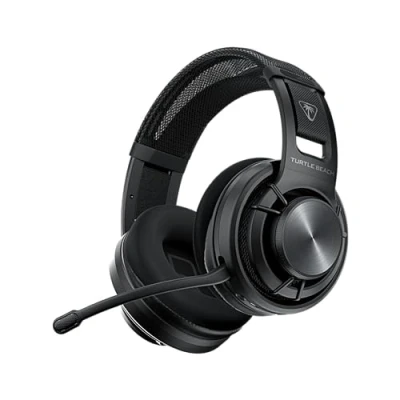 Image of Turtle Beach Atlas Air Wireless Open Back PC Gaming Headset w/ 24 bit High Fidelity Audio, Broadcast Grade Mic, Floating Earcup, Memory Foam Cushions &amp; Bluetooth for PC, PS5, PS4, Switch Mobile