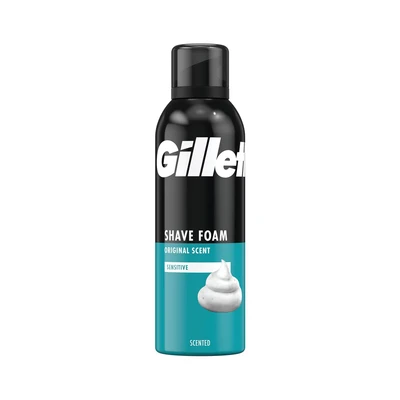 Image of Gillette Classic Sensitive Skin Men&#039;s Shaving Foam, 200 ml, Pack of 6