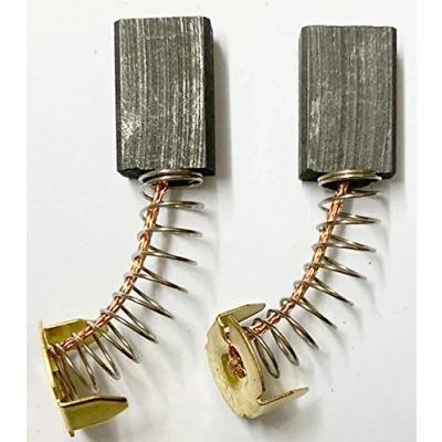 Image of Carbon Brushes to fit Power Craft Angle Grinder EAG 15 500W ALDI B&amp;Q Pair E100