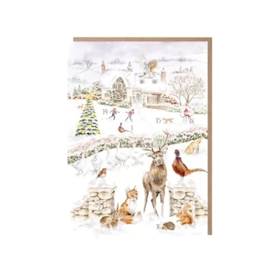 Image of Snow Place Like Home Advent Card