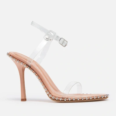 Image of Alexander Wang Women&#039;s Nova 105 PVC Heeled Sandals UK 3