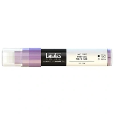 Image of Liquitex Professional Paint Marker with 8 15 mm Wide Nib Light Violet
