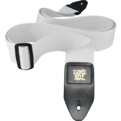Image of Ernie Ball White Polypro Guitar Strap