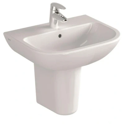 Image of Vitra S20 Standard Washbasin White 500mm 5501L003 0022