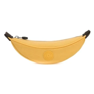 Image of Kipling Banana Medium pencase, Pouches, Cases, Yellow (Yellow)