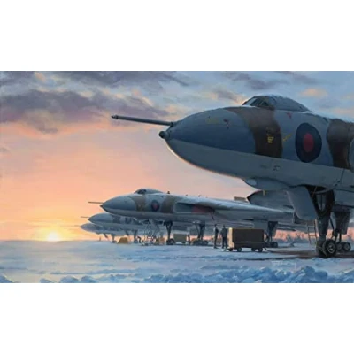 Image of Avro Vulcan Jet Aircraft Plane Blank Birthday Fathers Day Christmas Card