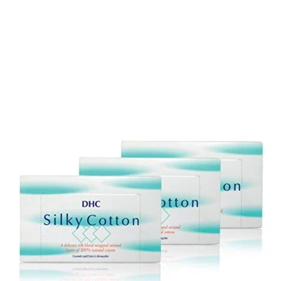 Image of DHC, Silky Cotton Clear, 3 Pack