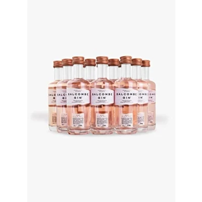 Image of Salcombe Gin &#039;Rose Sainte Marie&#039; Miniature Pack, 12 x 5cl