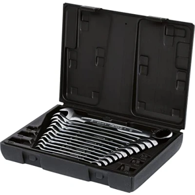 Image of KS Tools 503.4665 GEARplus reversing combination ratcheting spanner set,12 pcs