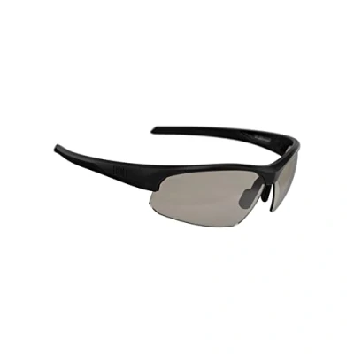 Image of BBB Cycling, Unbreakable Sunglasses for Mountain and Road Bikes with Case, Photochromic Cycling Glasses Men Women, UV Protection, Impress, BSG 58PHT, Matt Black, One Size