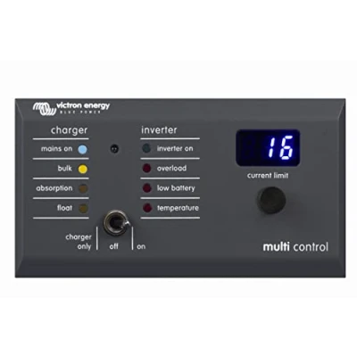 Image of Victron Energy 200/200 amp Digital Multi Control Panel GX