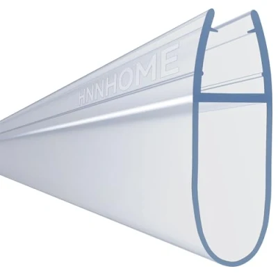 Image of HNNHOME Bath Shower Screen Door Seal Strip for 4 6mm Glass Up to 18mm Gap