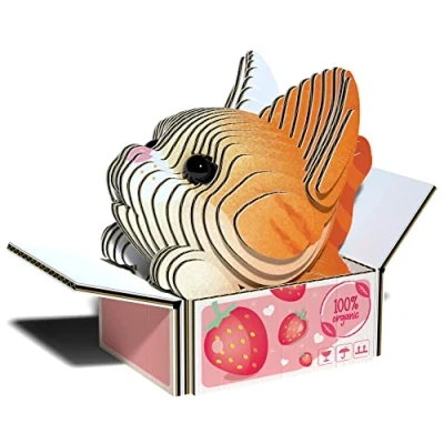 Image of EUGY 087 Cat Pumpkin. Eco Friendly 3D Paper Puzzle