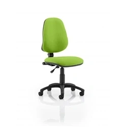 Image of Eclipse Plus I Lever Task Operator Chair Bespoke Colour Myrrh Green