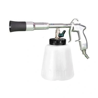 Image of BenBow Black Storm PRO Compressed Air cleaning Gun with flow regulator, rotatable plug nipple for thorough, touchless of cars, trucks, buses also suitable blow drying