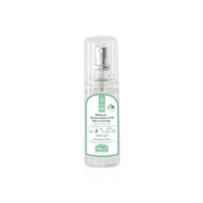 Image of Helan I Rimedi Multipurpose Antibacterial Spray for Objects &amp; Small Surfaces, Pocket Friendly Size, 100% Natural Origin Disinfectant Surface Cleaner Phones Keys PCs Made in Italy 100ml