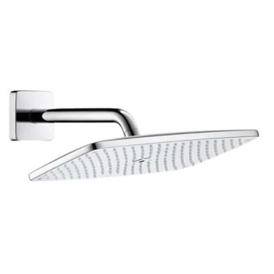 Image of hansgrohe Raindance E 360 Air overhead shower with 240 mm arm, chrome 27371000