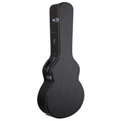 Image of TGI 1999 Wooden Hard Case for Jumbo Acoustic Guitar, Black