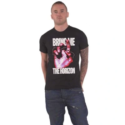 Image of Bring Me The Horizon T Shirt Lost Band Logo Official Unisex Black S